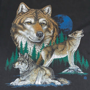 L - Vintage 1994 Howling Wolf Shirt