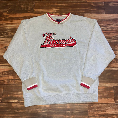 XL - Vintage Wisconsin Badgers Crewneck