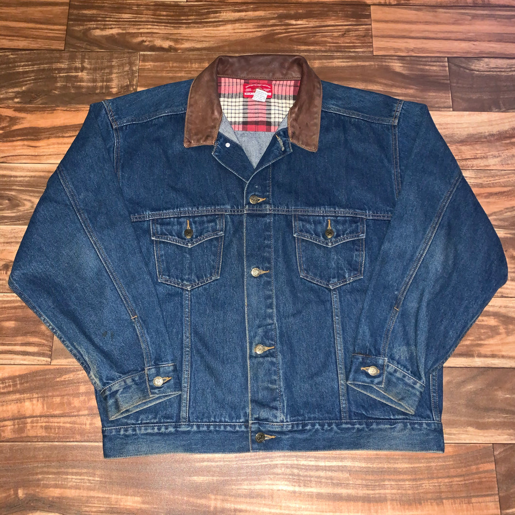 XL - Vintage Marlboro County Store Denim Jacket