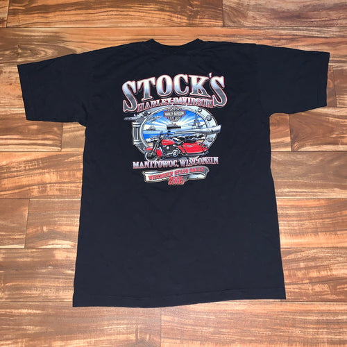 M - Harley Davidson Wisconsin State Rally Shirt