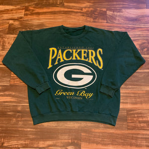 XL - Vintage 1993 Green Bay Packers Crewneck