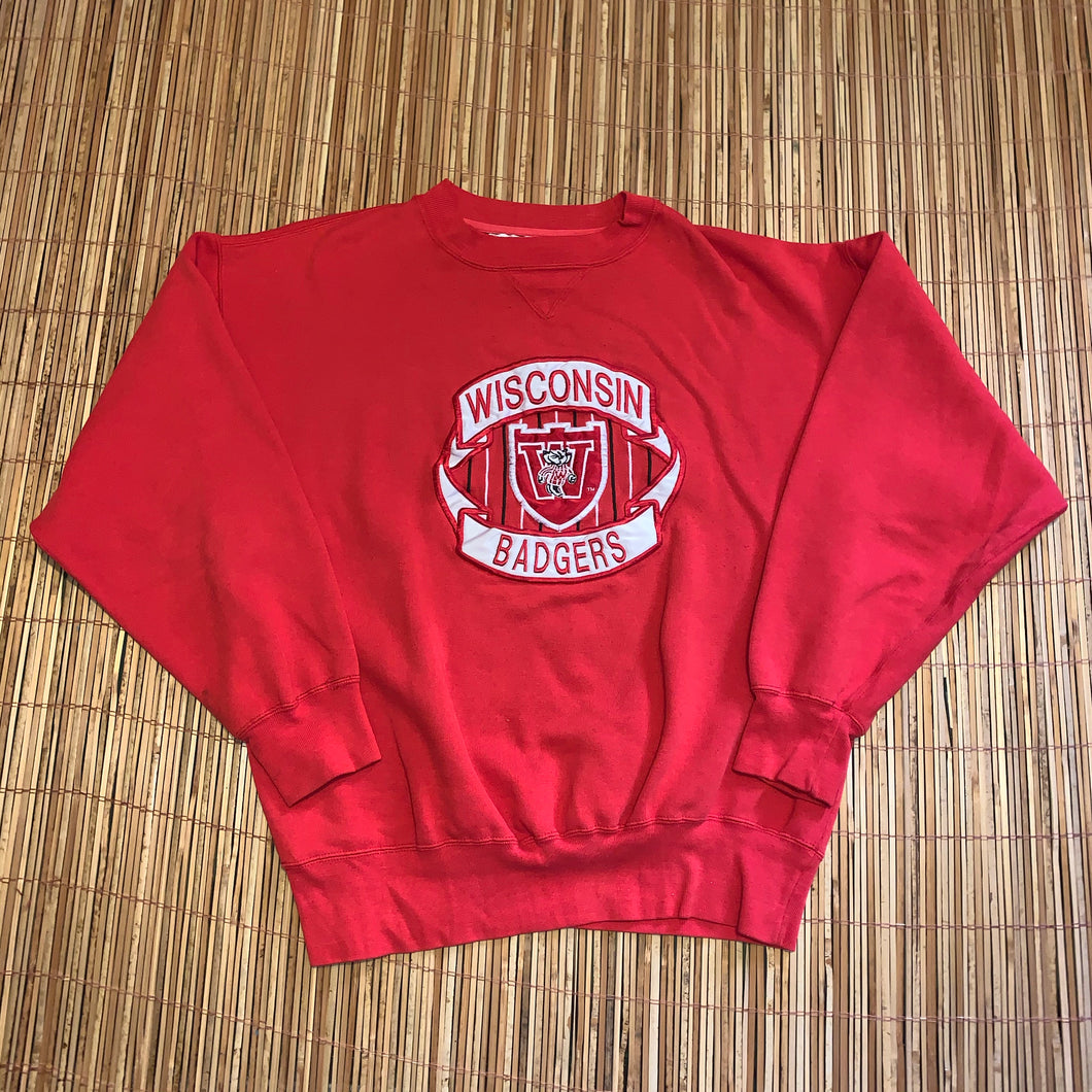 L - Vintage Wisconsin Badgers Sweater