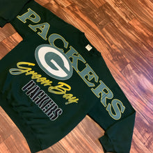 Load image into Gallery viewer, L/XL - Vintage RARE Green Bay Packers Spellout Crewneck