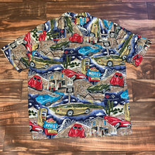 Load image into Gallery viewer, L/XL - Vintage Classic Car Button Up Shirt