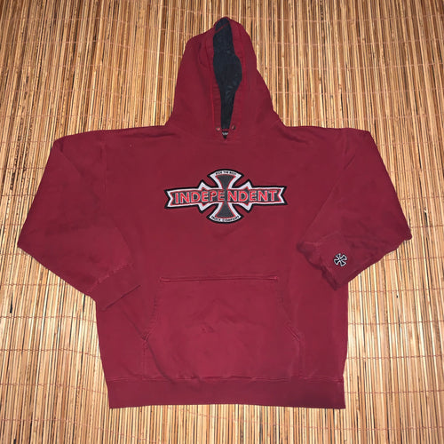 M - Vintage Independent Skateboarding Hoodie