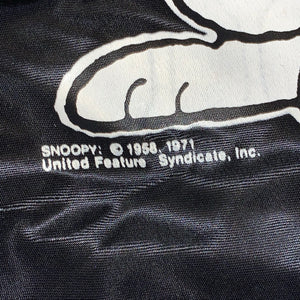 M/L - Vintage Snoopy Joe Cool Satin Jacket