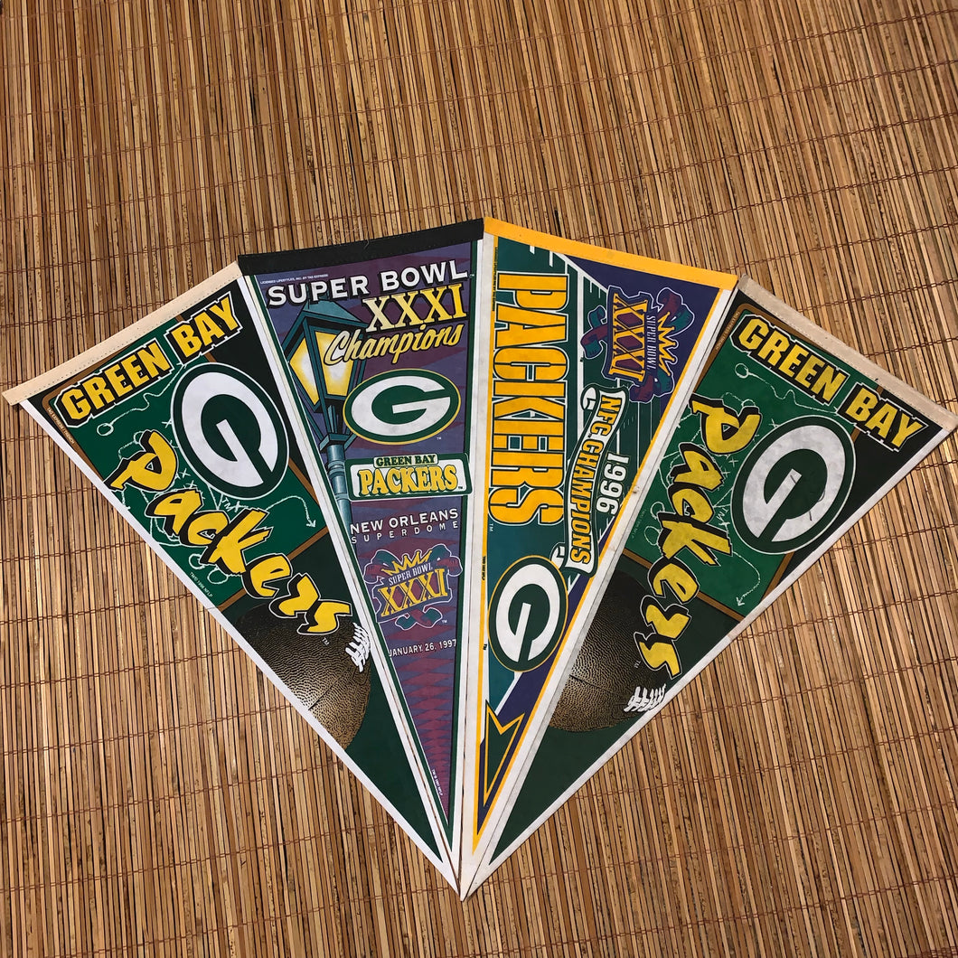 Vintage Packers Pennant Bundle