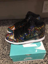 Load image into Gallery viewer, Size 12 Stained Glass Nike SB’s