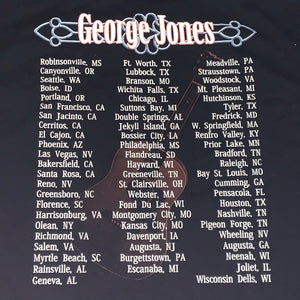 L - Vintage George Jones Country Tour Shirt
