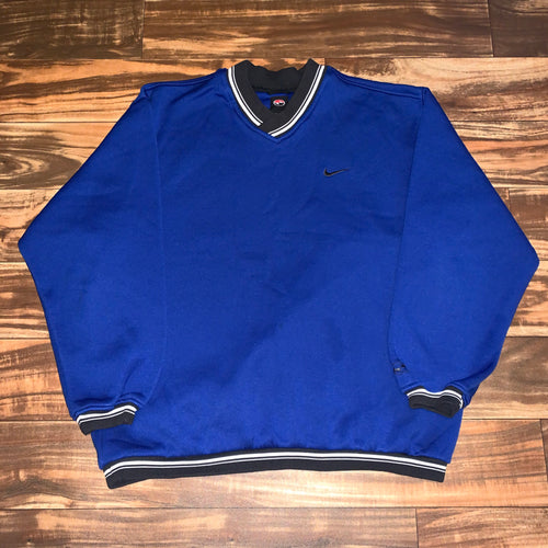 L - Vintage Fleece Lined Nike Crewneck