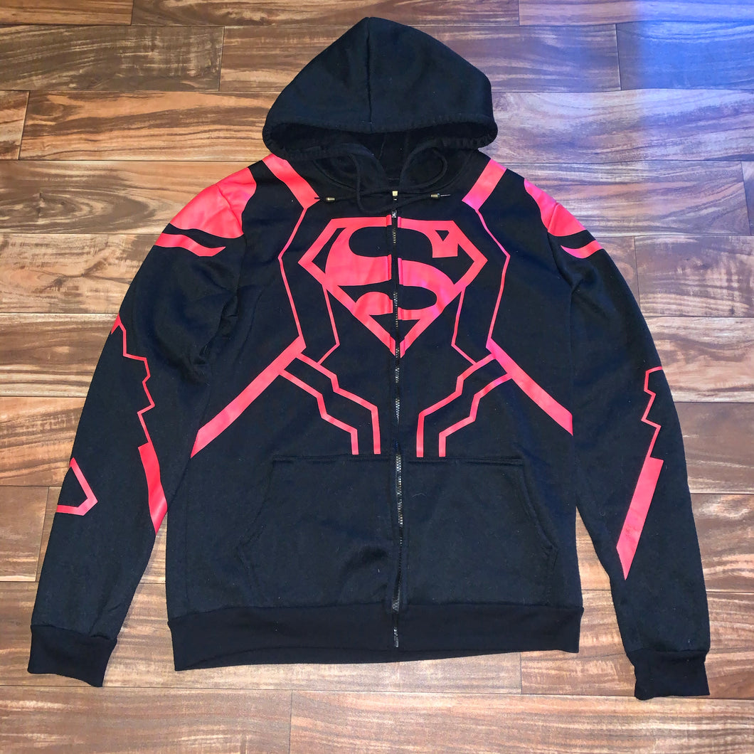 L/XL - Superman Full Zip Hoodie