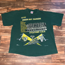 Load image into Gallery viewer, XL/XXL - Vintage Green Bay Packers 1966 Super Bowl Team Shirt
