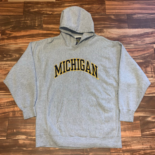 L/XL - Michigan Steve & Barry’s Heavy Hoodie