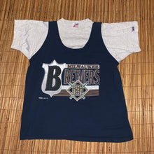 Load image into Gallery viewer, XL - Vintage 1993 Brewers Tank Top Combo Shirt