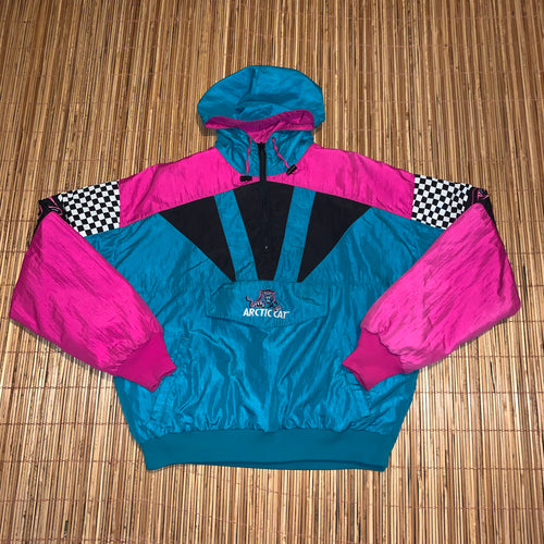 L - Vintage RARE Arctic Cat Snowmobiling Jacket