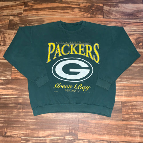 XL - Vintage 1993 Green Bay Packers Crewneck