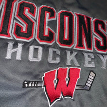 Load image into Gallery viewer, L - Wisconsin Badgers Stitched Hockey Hoodie