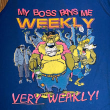Load image into Gallery viewer, M - Vintage Chicago Bears Boss Pays Weakly Tank Top