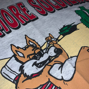 M - Vintage 1995 Send More Soldiers Wylie Coyote Shirt