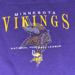 XL - Vintage Minnesota Vikings Lee Crewneck