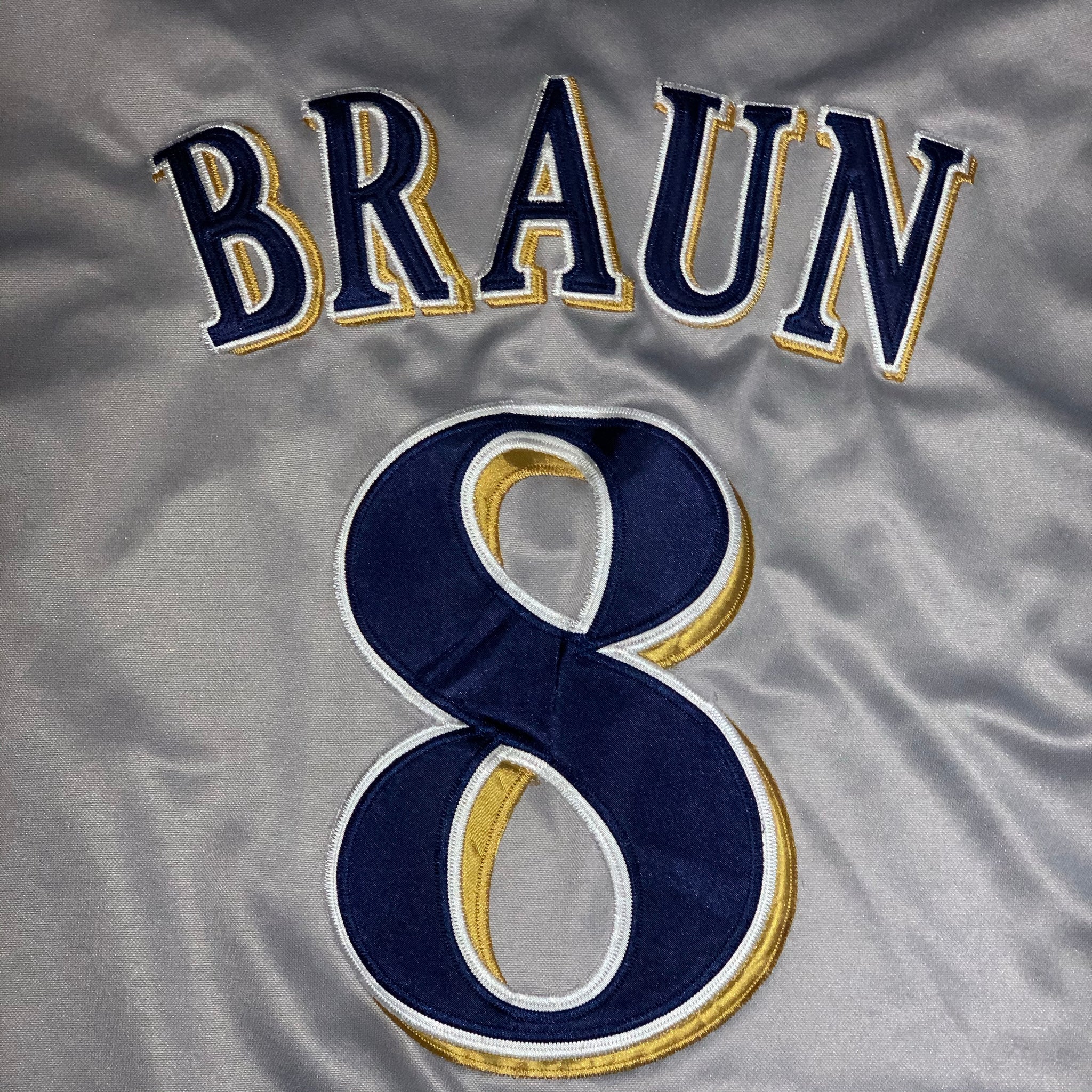XL - Milwaukee Brewers 40th Anniversary Ryan Braun Jersey