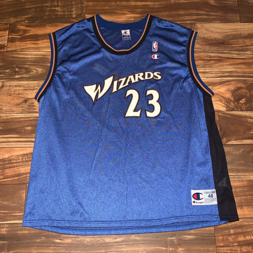 Size 48 - Michael Jordan Washington Wizards Champion Jersey