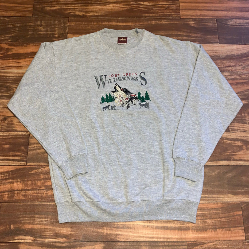 L - Lost Creek Wilderness Wolf Crewneck