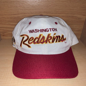 Vintage Washington Redskins Sports Specialties Script Snapback