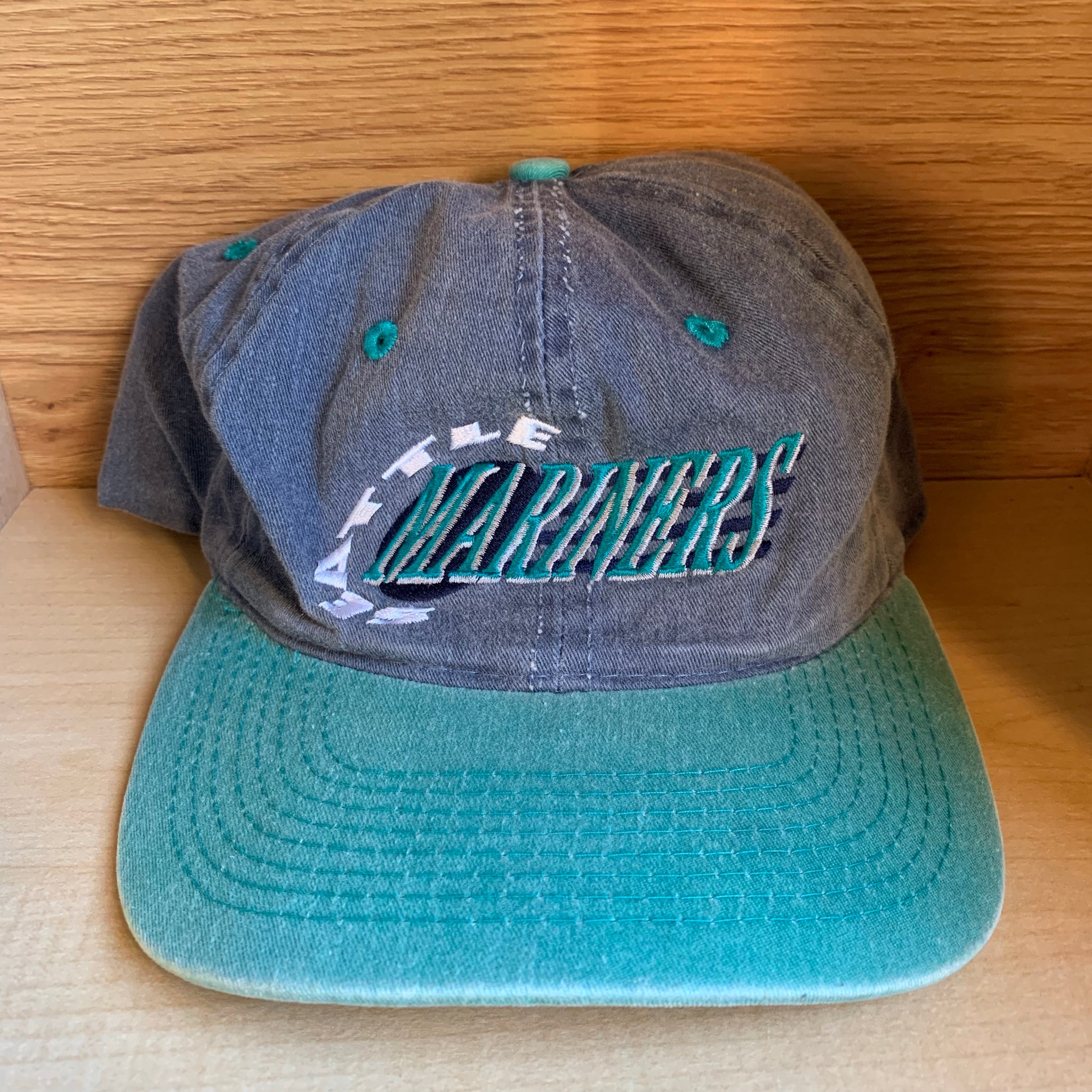 Seattle MARINERS Original Vintage 90s Snapback Hat Official 
