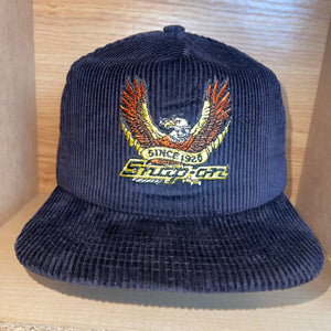 Vintage Snap-On Tools Corduroy Eagle Hat