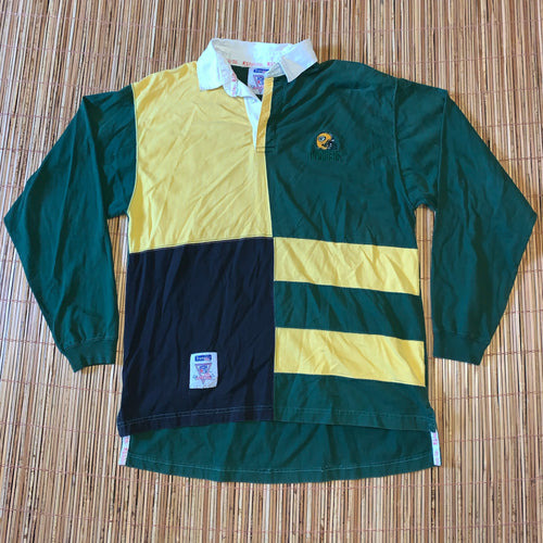 M - Vintage Green Bay Packers Rugby Polo