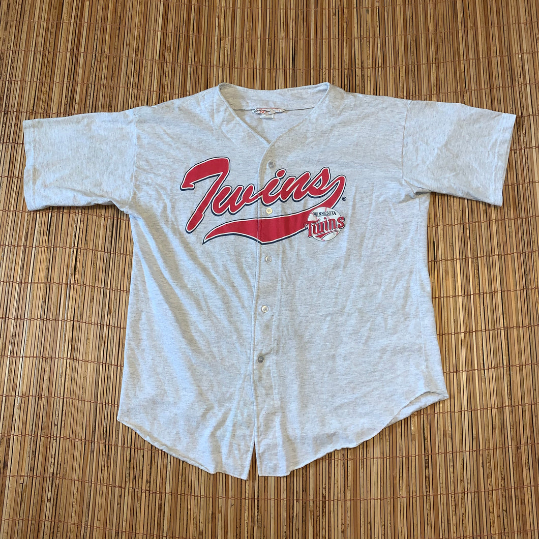 L/XL - Vintage Minnesota Twins Button Up Shirt