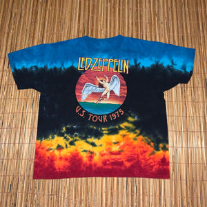 XL - Led Zeppelin 1975 Tour Reprint Shirt