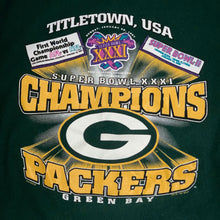 Load image into Gallery viewer, L - Vintage 1997 Packers Lee Super Bowl Sweater