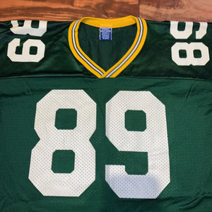 Size 48 - Vintage Green Bay Packers Mark Chmura Champion Jersey