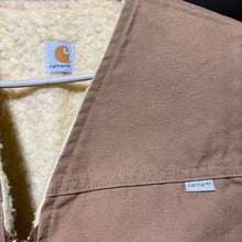 Load image into Gallery viewer, LT - Vintage Sherpa Lined Carhartt Shooting Vest