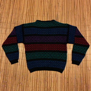 M/L - Vintage Exotic Pattern Sweater