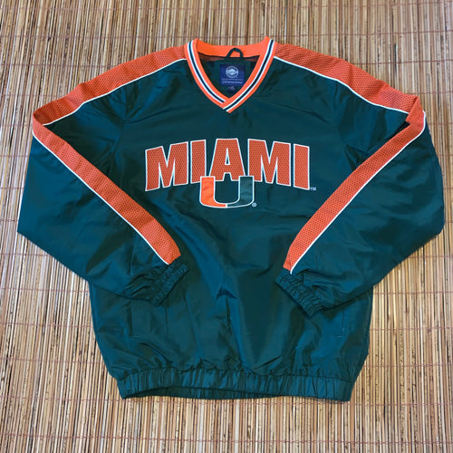L - Miami Hurricanes Windbreaker