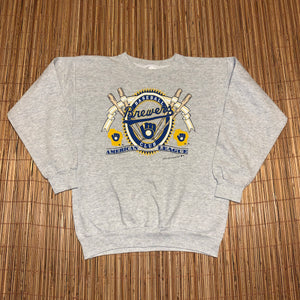 L/XL - Vintage 1991 Milwaukee Brewers Sweater