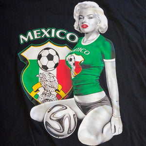 M - Marilyn Monroe Mexico Soccer Shirt