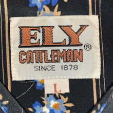 Load image into Gallery viewer, L/XL - Vintage Ely Cattleman Pearl Snap Shirt