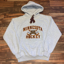 Load image into Gallery viewer, M/L - Minnesota Hockey Stitched Lacer Hoodie