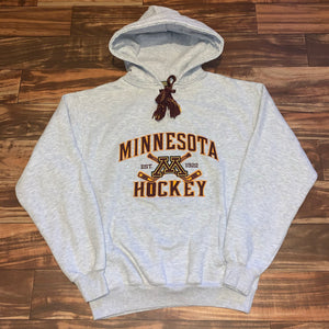 M/L - Minnesota Hockey Stitched Lacer Hoodie