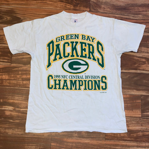 Vintage 1995 Green Bay Packers NFC Champions Salem Sports Sweater Size XL