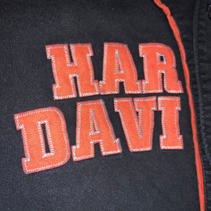 M - Harley Davidson Button Up Spellout Shirt