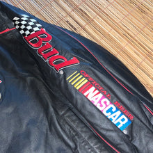 Load image into Gallery viewer, XXL - Vintage Budweiser Pro Player Leather Jacket