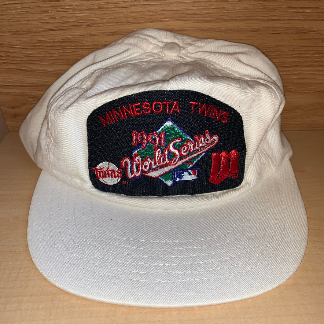 Vintage 90s Minnesota Twins World Series Hat