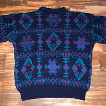 Load image into Gallery viewer, Women’s M - Vintage Geometric Pattern Sweater