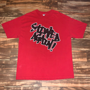 XL - “Stoned Again” Stevie Stone Weed Shirt