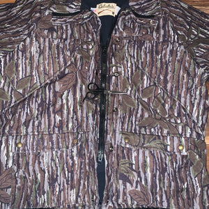 XXL - Vintage 1980s HEAVY Cabelas Realtree Camo Jacket